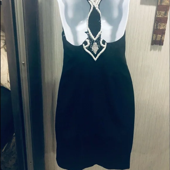 🎉HP🎉Custom Made- Beautiful Women’s Cocktail Dress w/Beading💥 - Picture 9 of 14